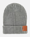 Melle | Classic Ribbed Beanie With Wide Rollover Cuff