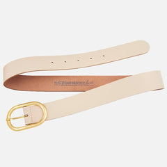 Women's Wave Edge Hip Belt - Cognac  Italian Leather Belt – sourceapparel