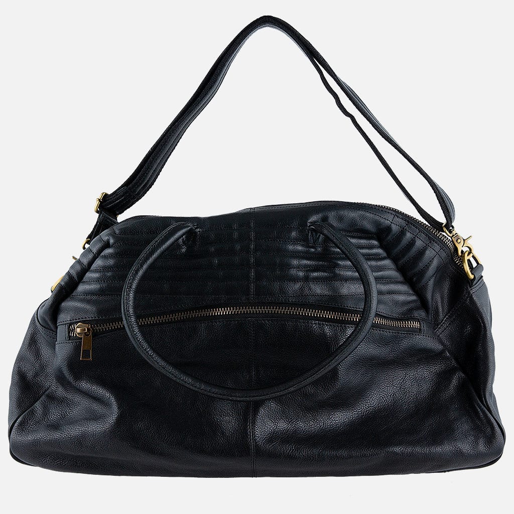 Label Aware Leather Bags 8019 Tucker | Timeless Leather Weekender Bag